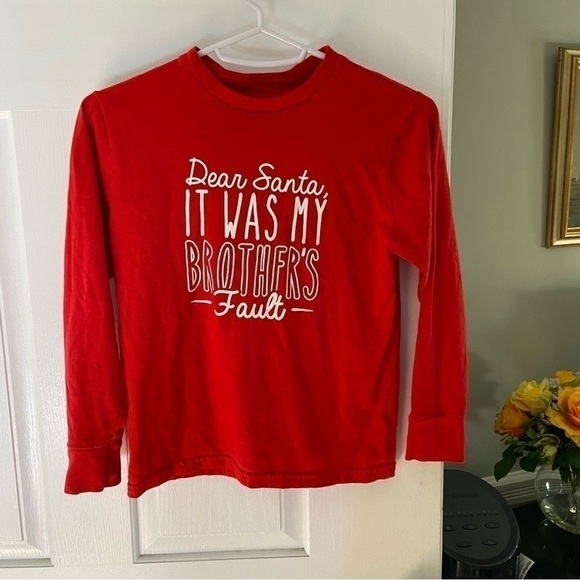 Christmas long sleeve unisex shirt to let Santa know what’s up. Adorable shirt. - Picture 1 of 4